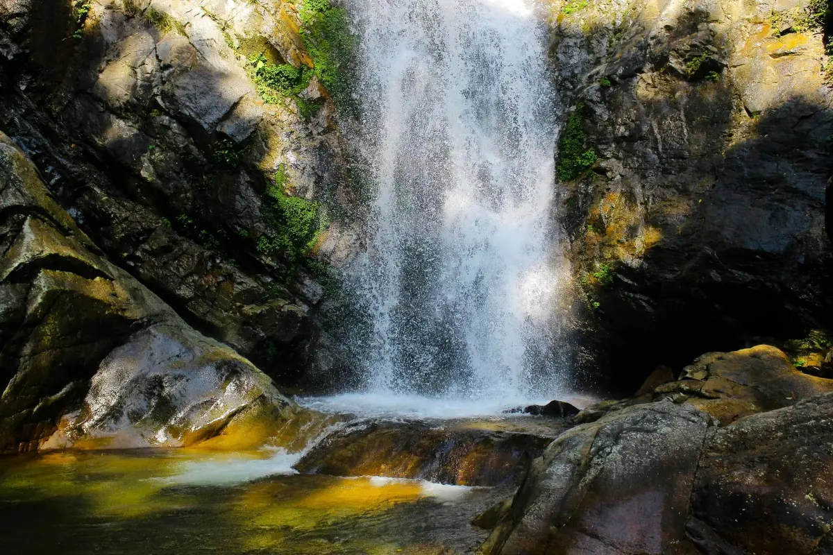 A Nor Waterfall in A Luoi