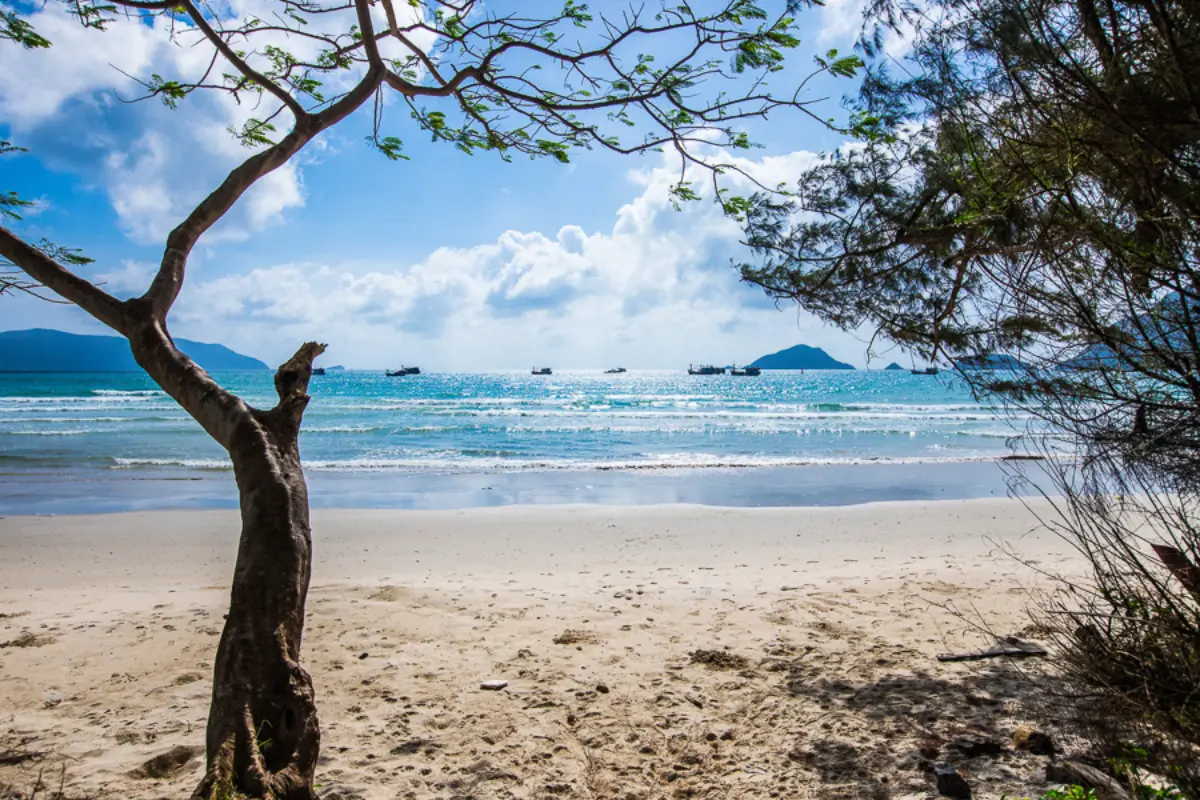 Dat Doc beach Con Dao pristine white sand