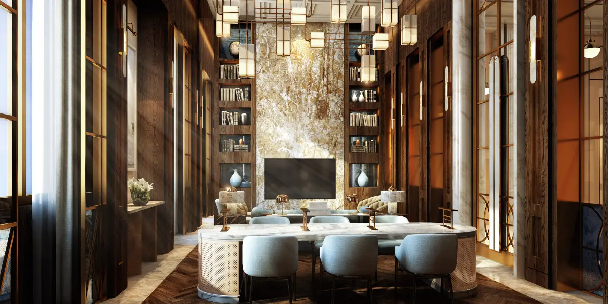 Four Seasons Hanoi restaurant (artist rendering)