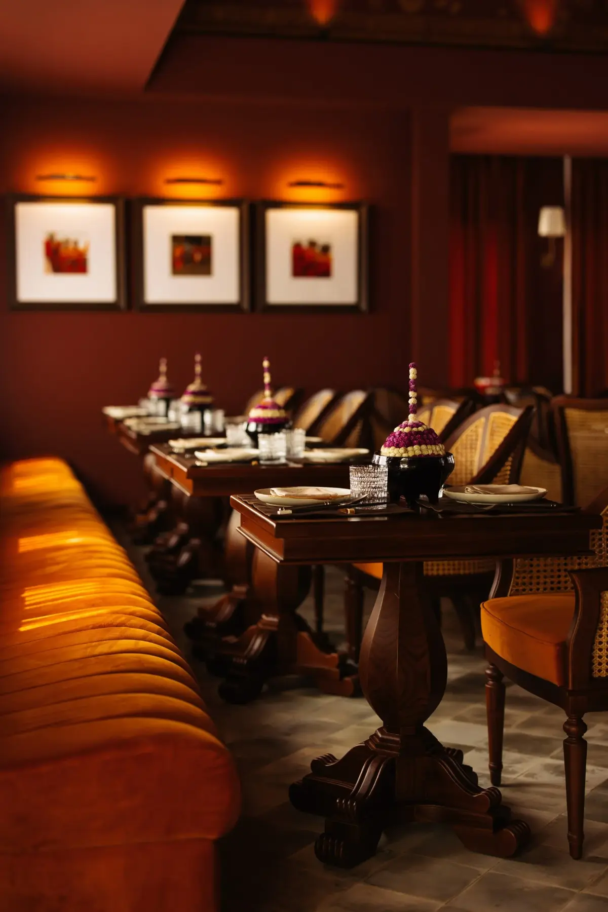 Dining at Saa Ba restaurant, Kiridara Luang Prabang