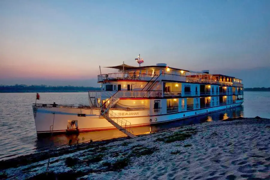 The Jahan Heritage Line colonial-style riverboat