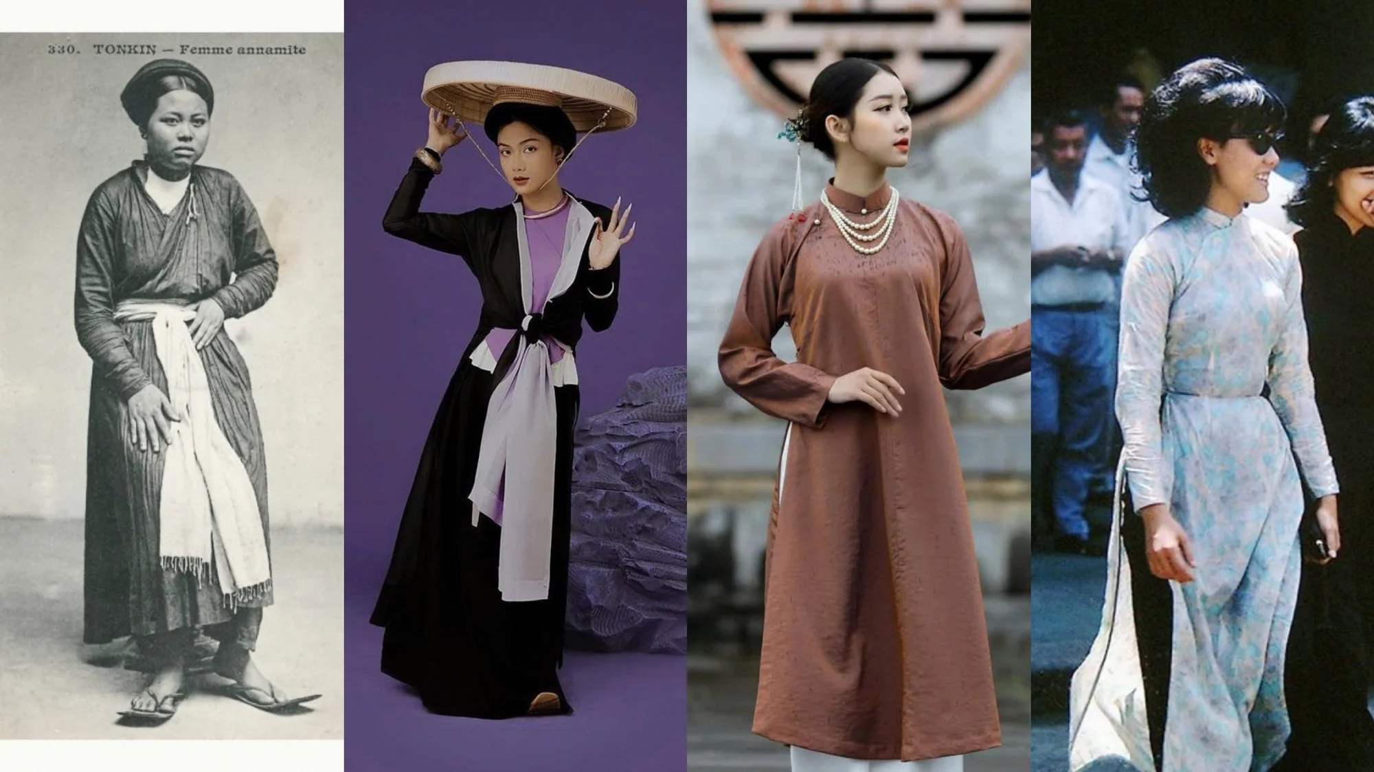 Historical evolution of the áo dài through the centuries
